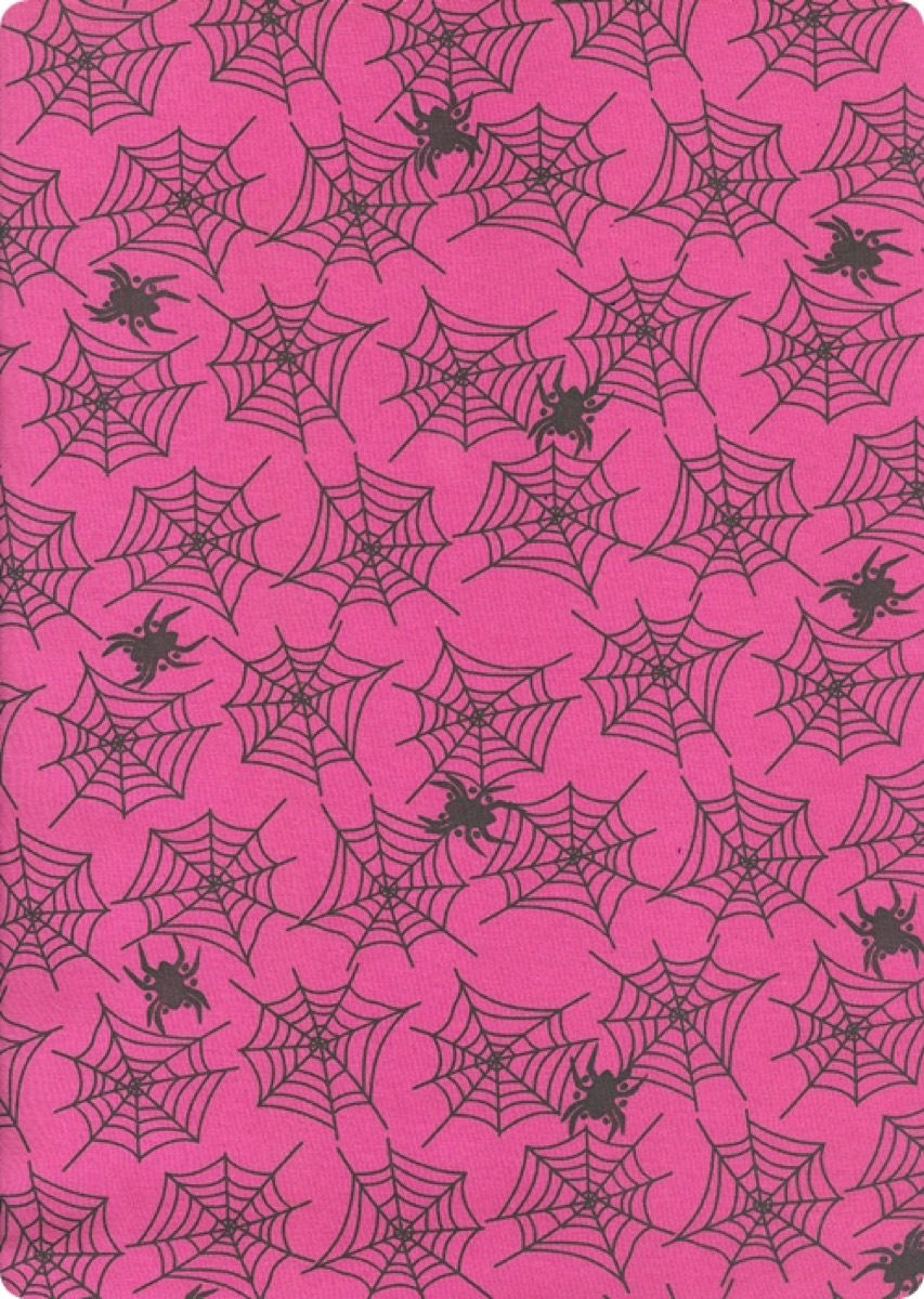 Örümcek knitted fabric print design