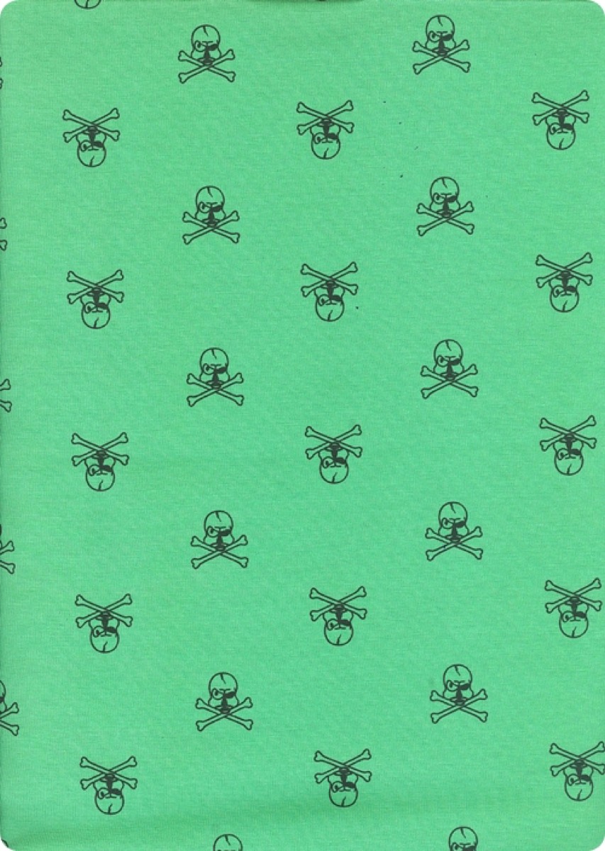 Kuru kafa knitted fabric print design