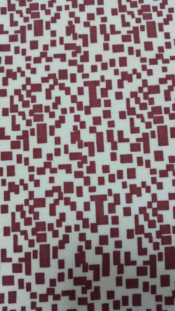 Zurafa knitted fabric print design