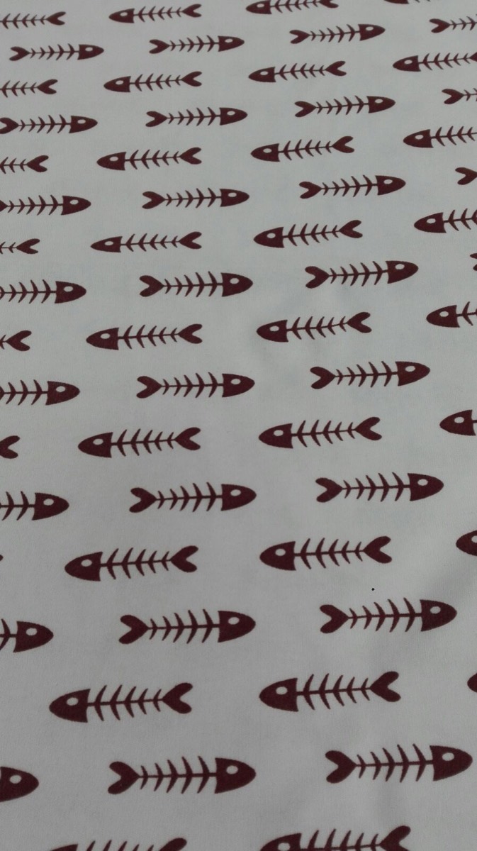 Balık kılçığı knitted fabric print design