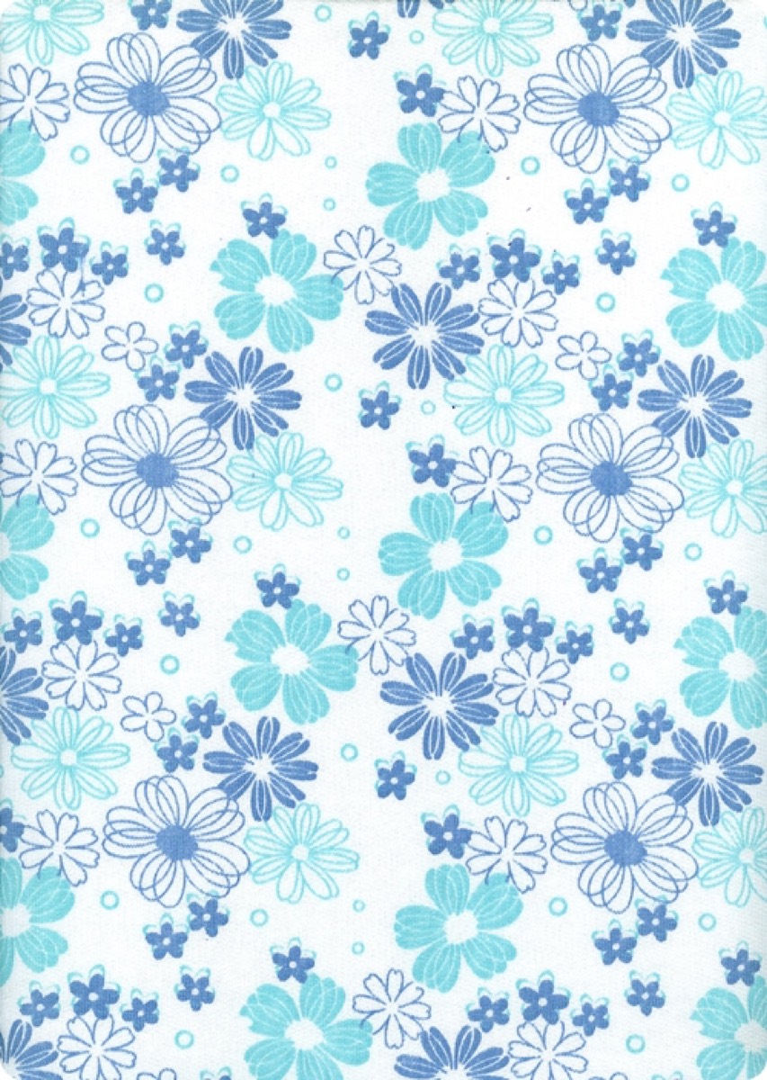 Papatya knitted fabric print design