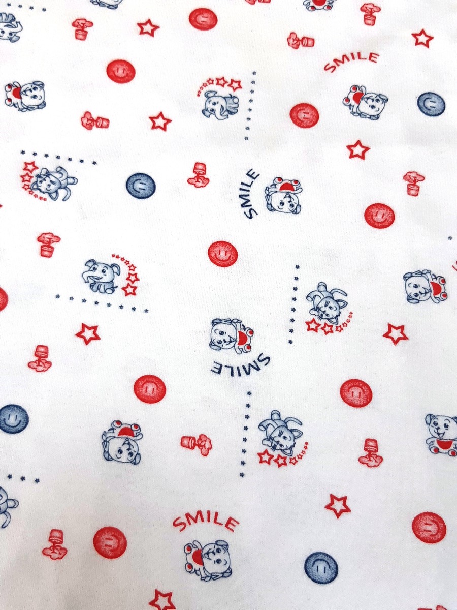 Yavru ayı knitted fabric print design